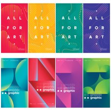 Блокнот А6 48л. на скрепке "Mono-trend. Микс" ArtSpace